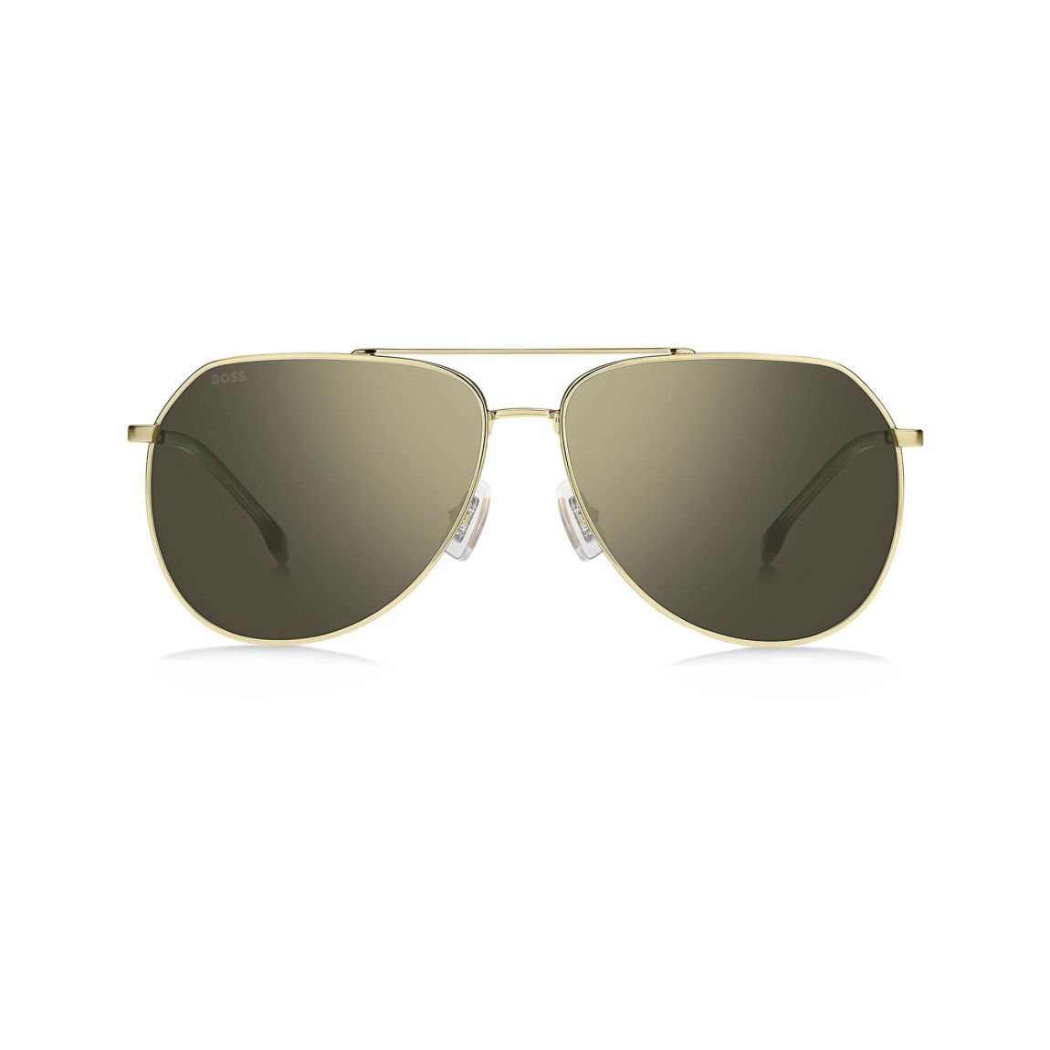 Aviator Sunglasses Gold Frame Gradient Lenses - Yellow main product photo