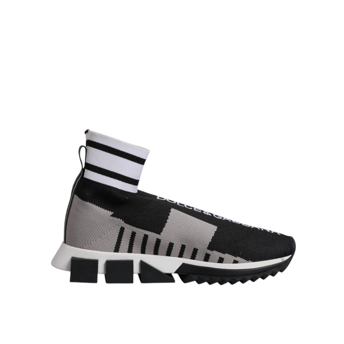 Greyscale Hi-Top Sock Sneaker main product photo