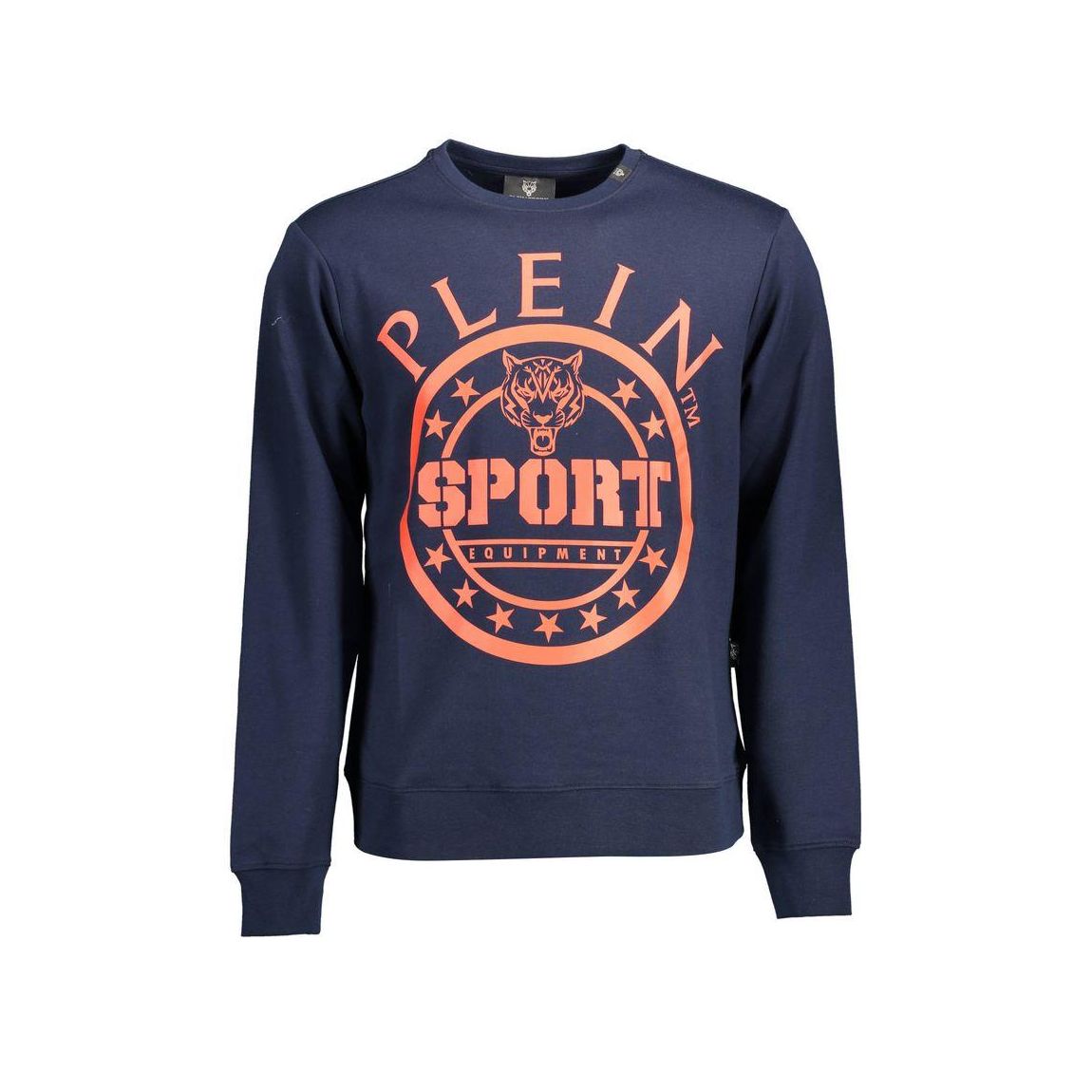 Crew Neck Sweatshirt Tiger Logo - Blue Sweaters main product photo