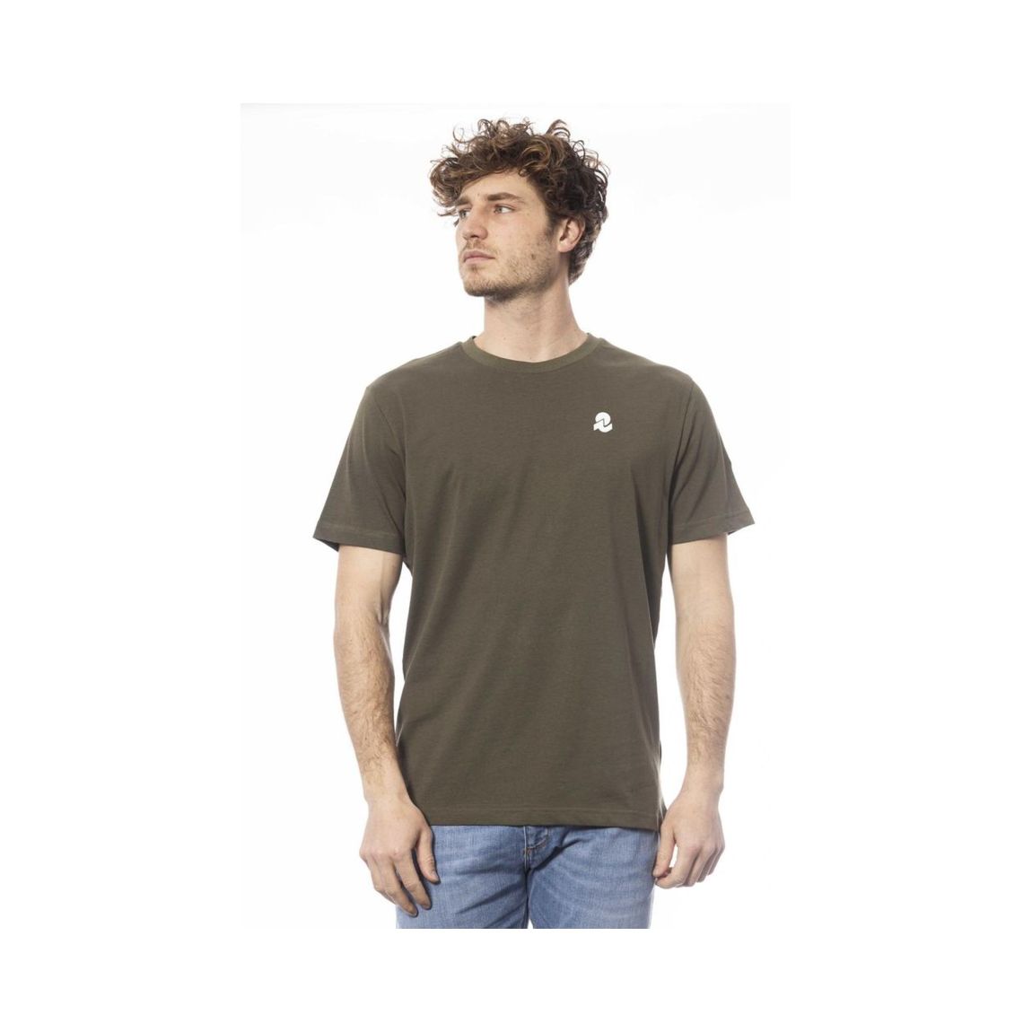 Crew Neck Short Sleeve TShirt - Green T-Shirts main product photo