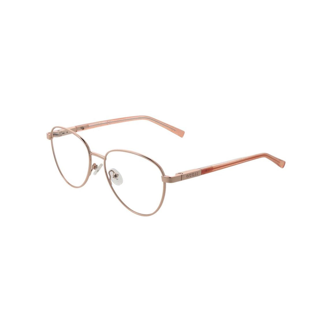 GU2733 Eyeglasses Rose Gold Metal Frame Unisex main product photo