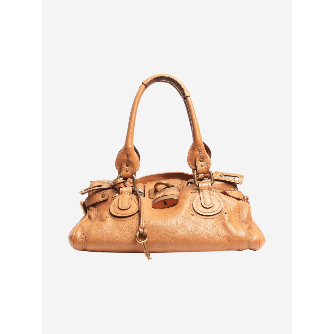 Tan Paddington leather bag main product photo