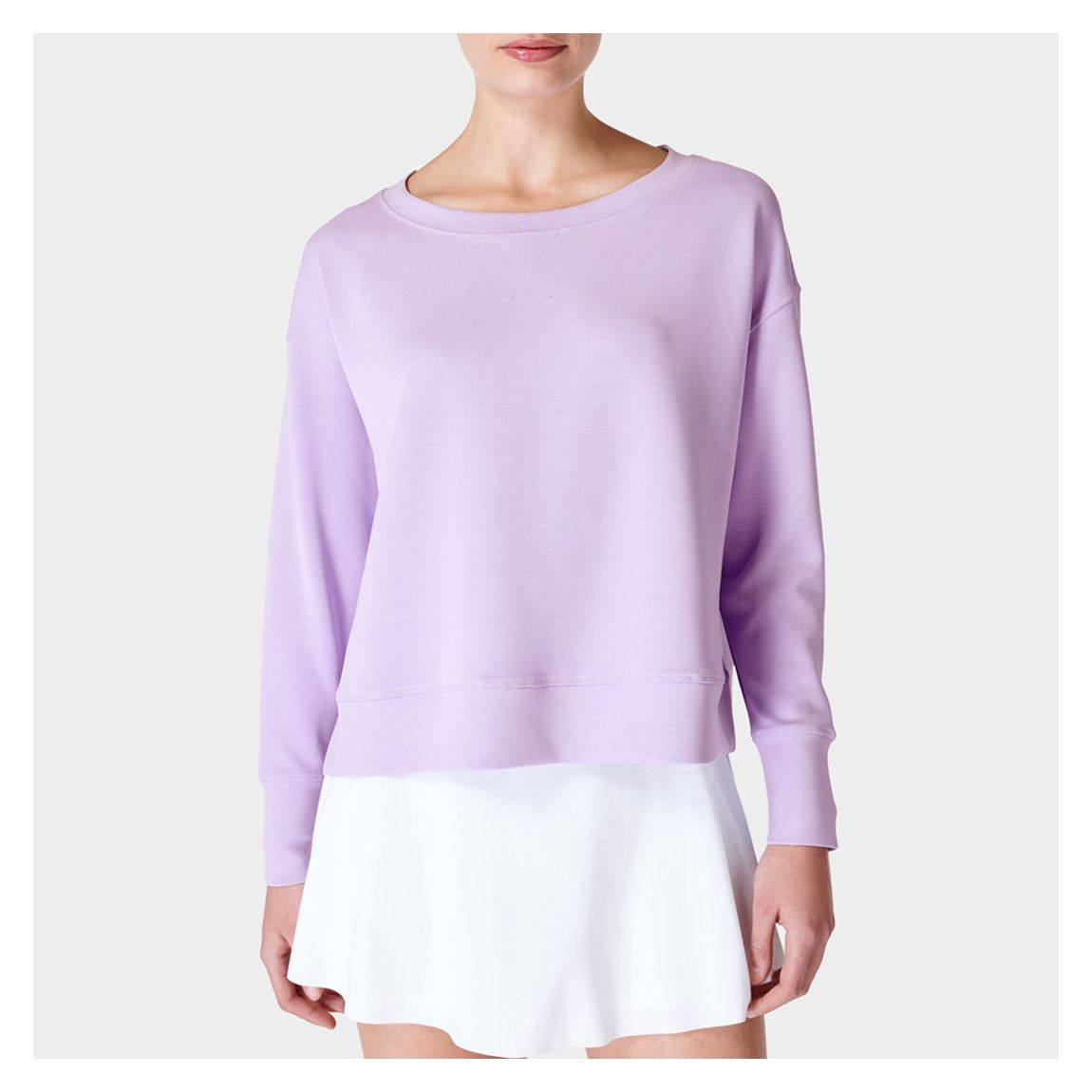 Purple Cloud Weight Pullover main product photo