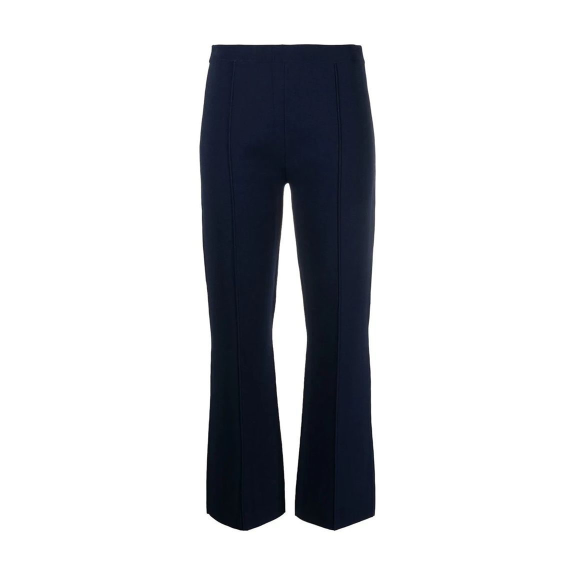 Navy Flared Trousers main product photo