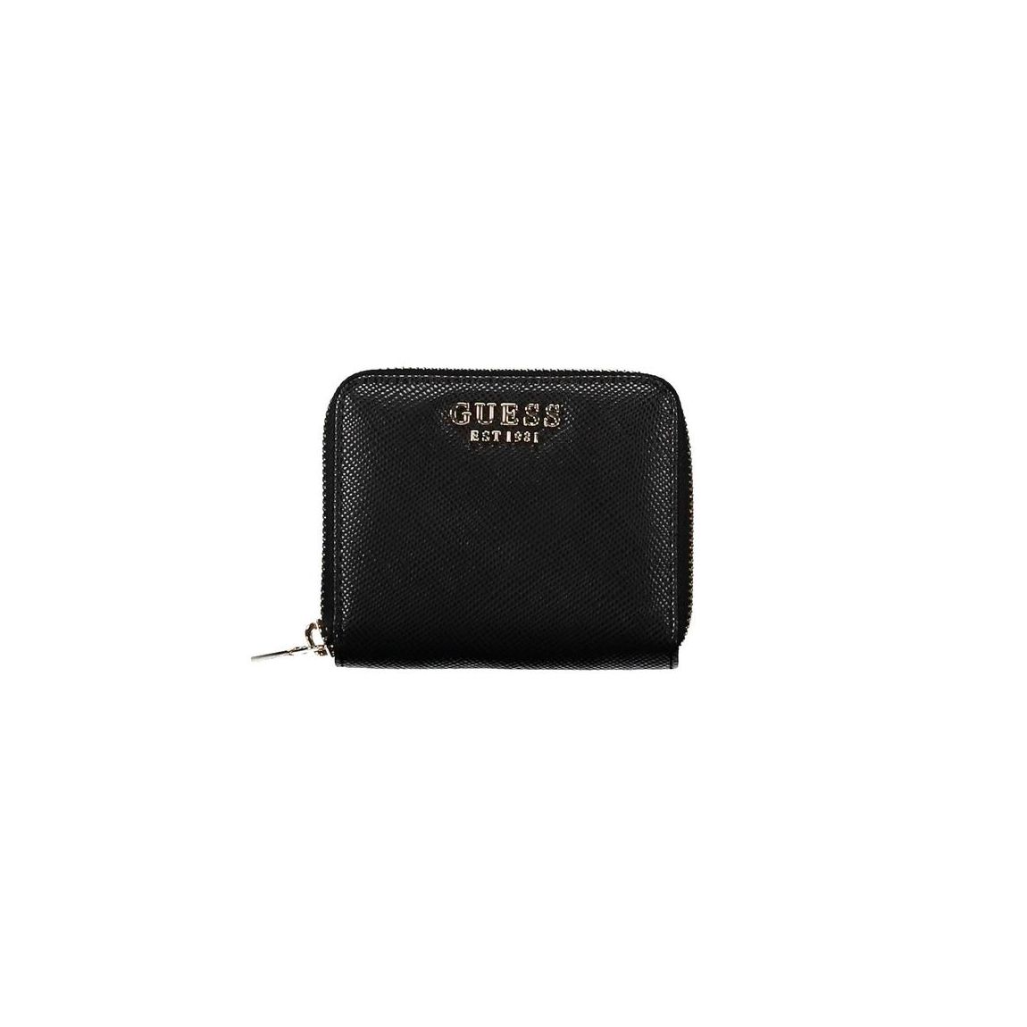 Zip Around Wallet Black PU Leather Wo main product photo