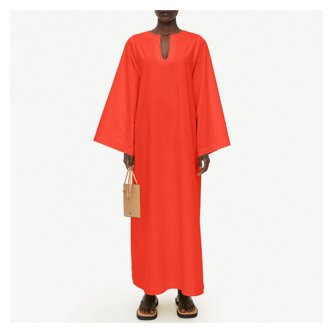 Orange Kayia Maxi Dress main product photo