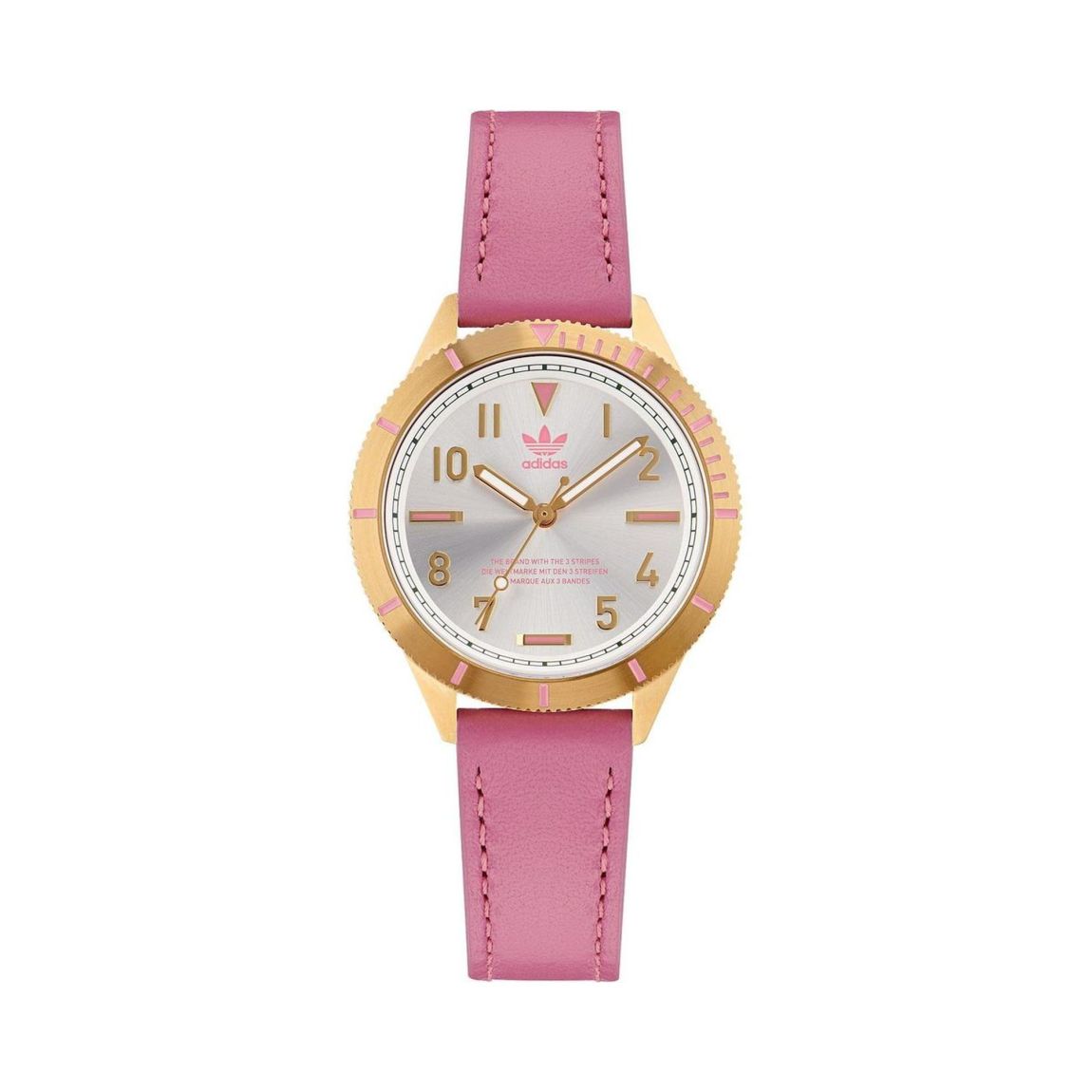 Adidas Watch Pink Leather Strap Wo - Multicolor Watches main product photo