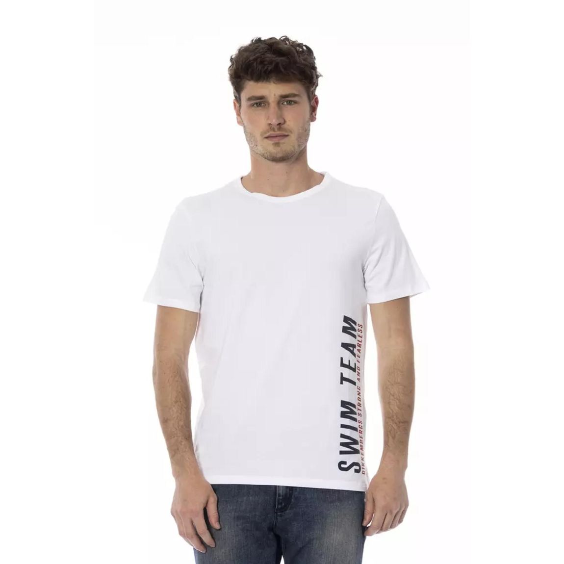 Swim Team Graphic Tee - White T-Shirts main product photo