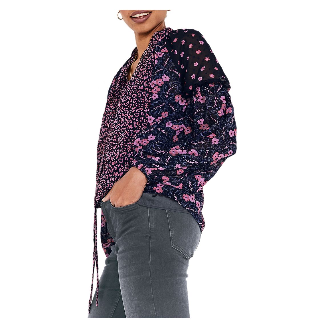 Floral Print Sarah Blouse main product photo