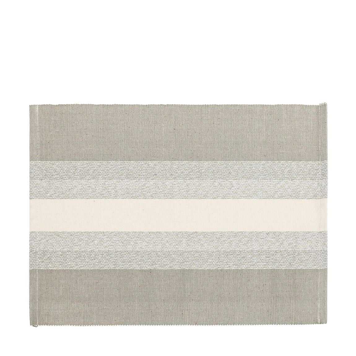 Set of 4 Natural Ombre Ribbed Placemats main product photo