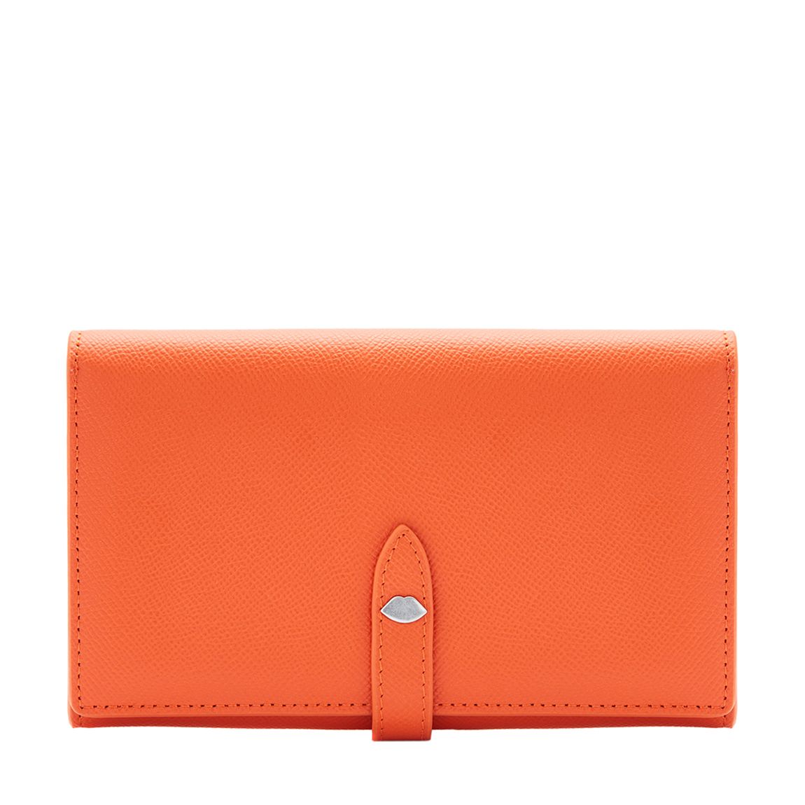 Clementine Leather Juno Wallet main product photo