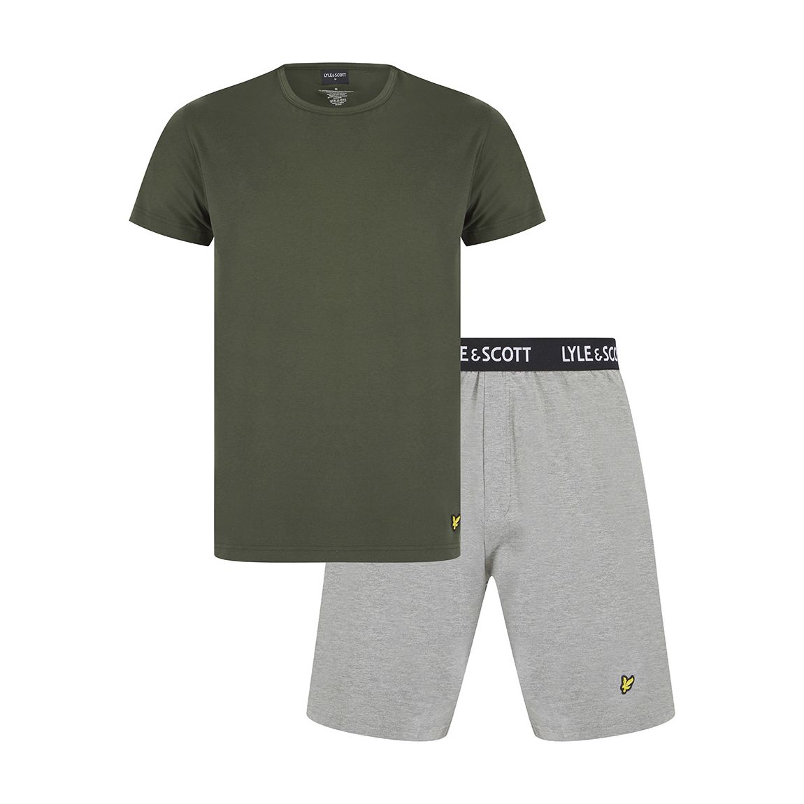 Green and Grey Short Lounge Set main product photo