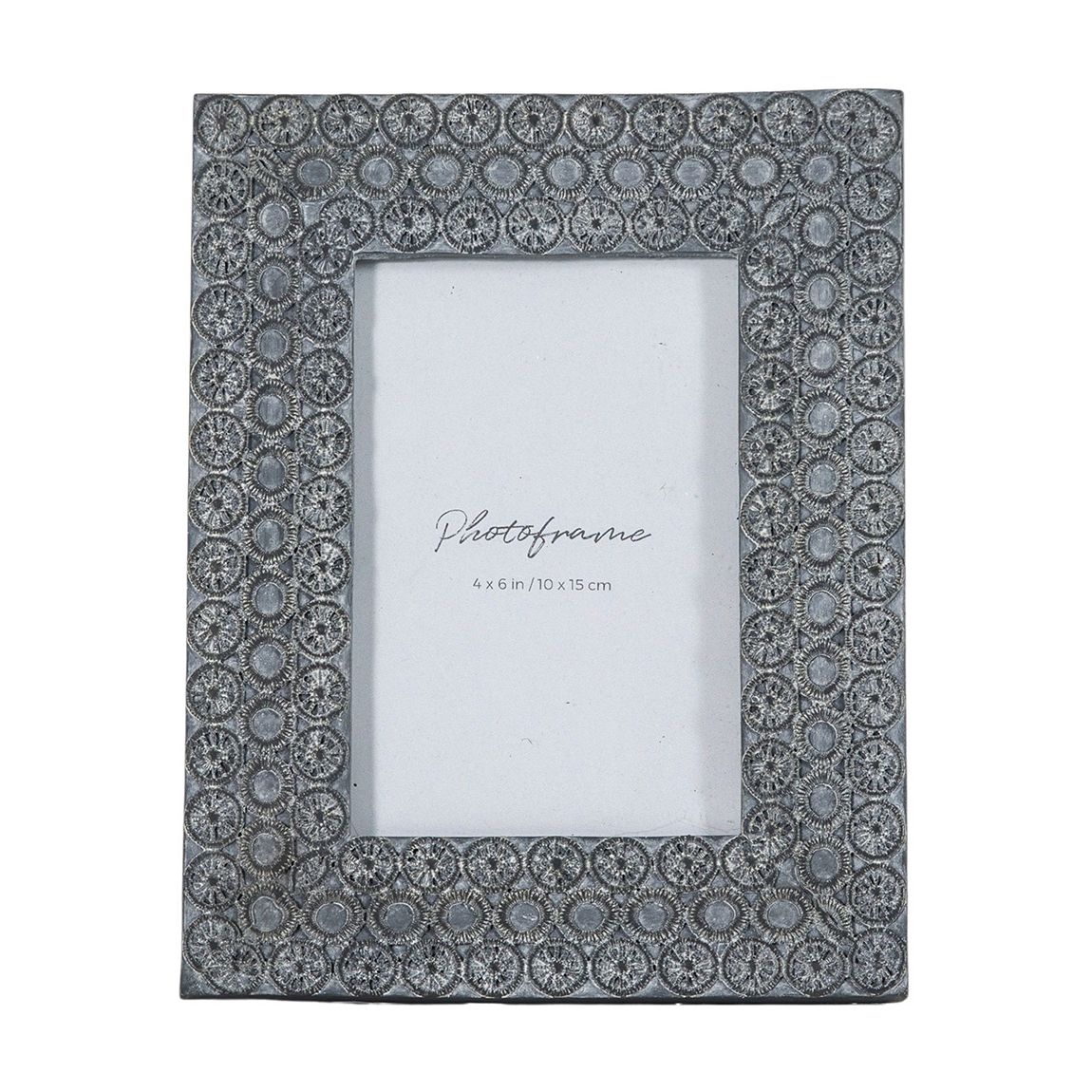 Dacey 4x6" Photo Frame, Blue main product photo