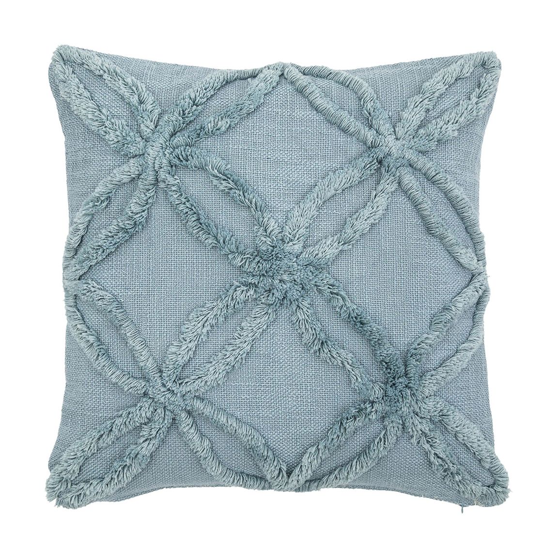 Miami Tufted 50x50cm Cushion, Blue main product photo