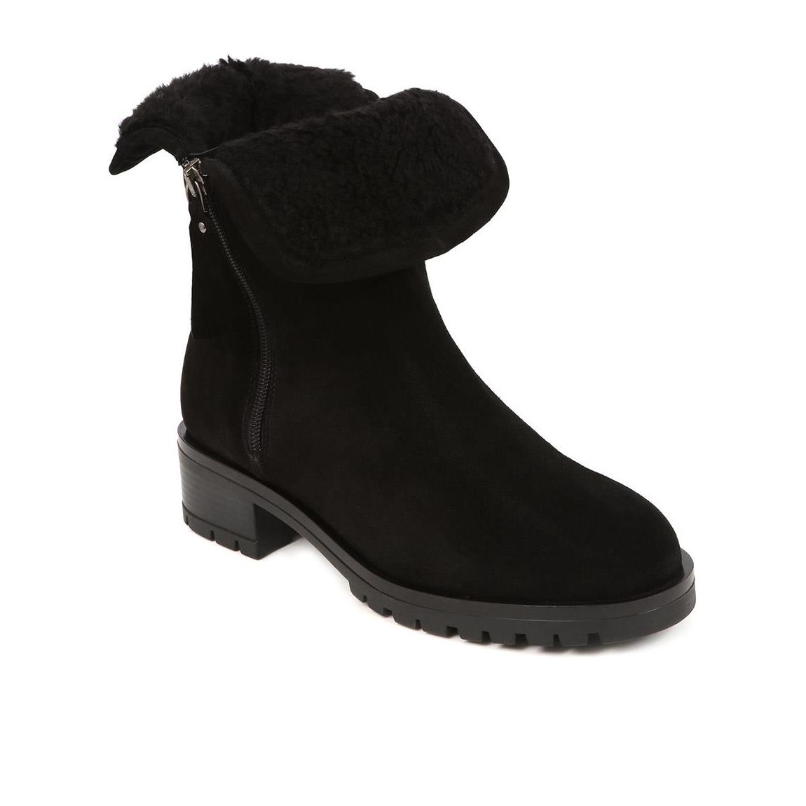 Lora Casual Leather Boots main product photo