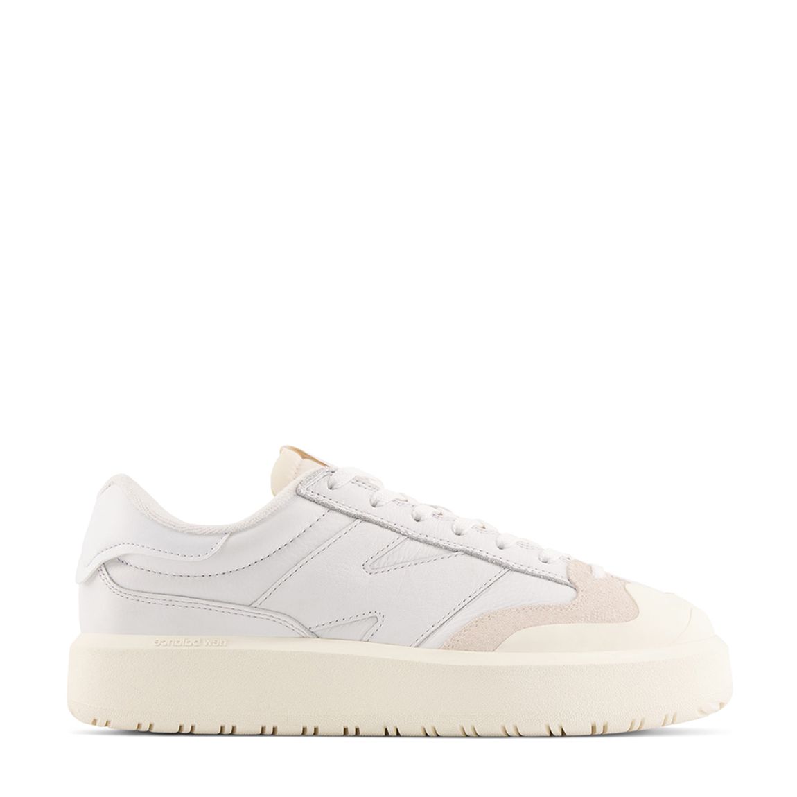 Women's White and Beige CT302 Trainers main product photo