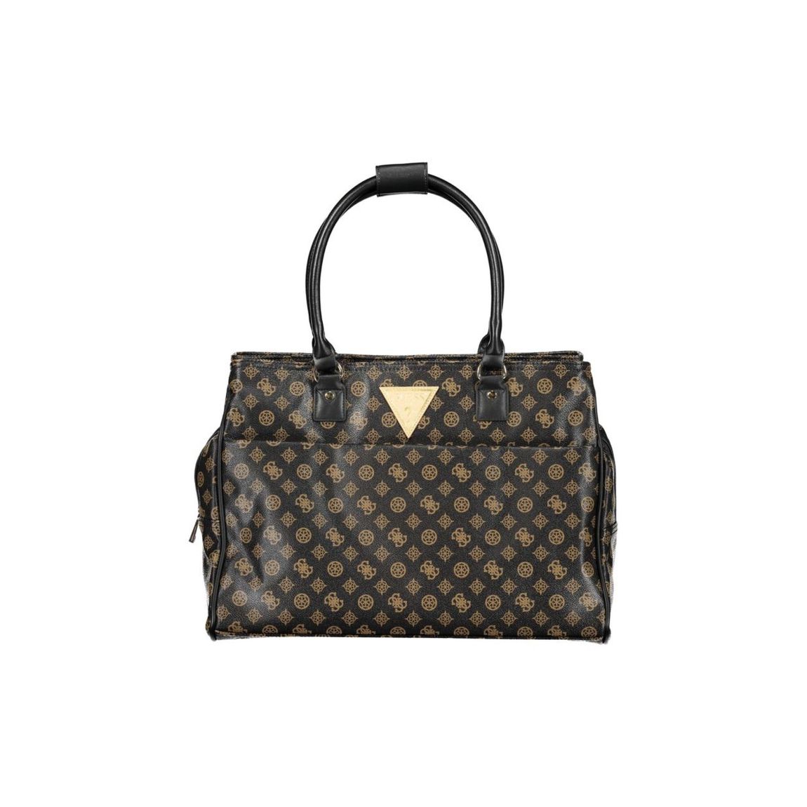 Logo Print Tote Handbag Wo - Brown main product photo
