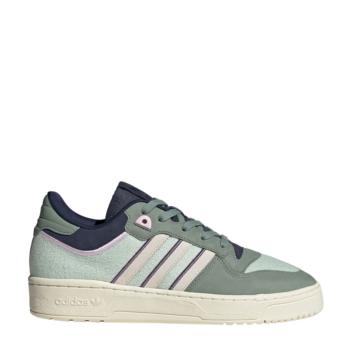 Men's Green/Cream Adidas Originals Rivalry Low 86 Trainers main product photo