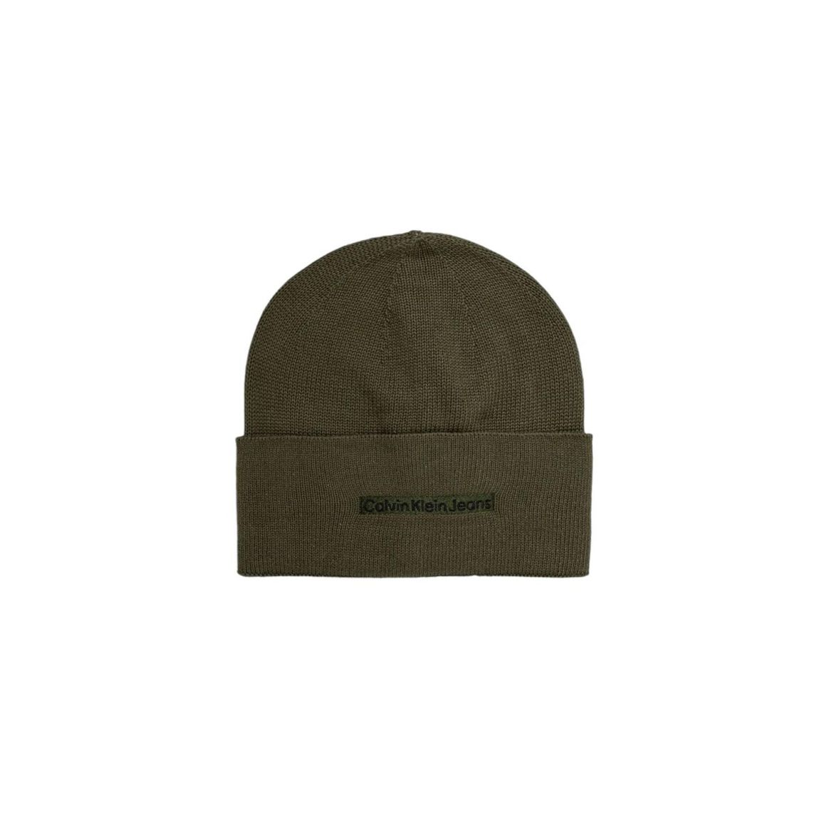 Cuffed Beanie Logo Olive Night - Green Hats main product photo