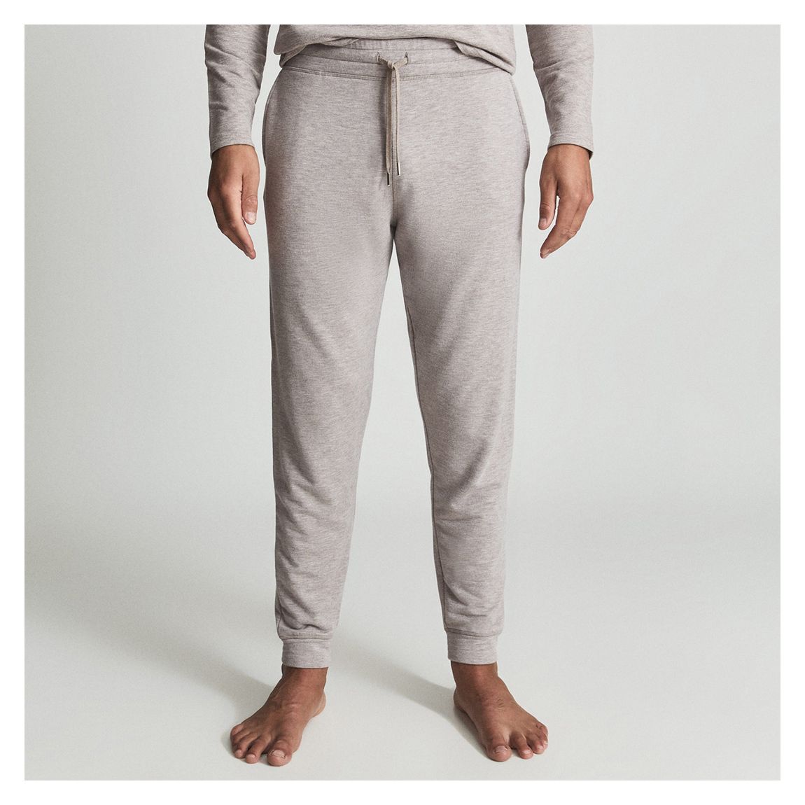 Taupe Jose Drawstring Joggers main product photo