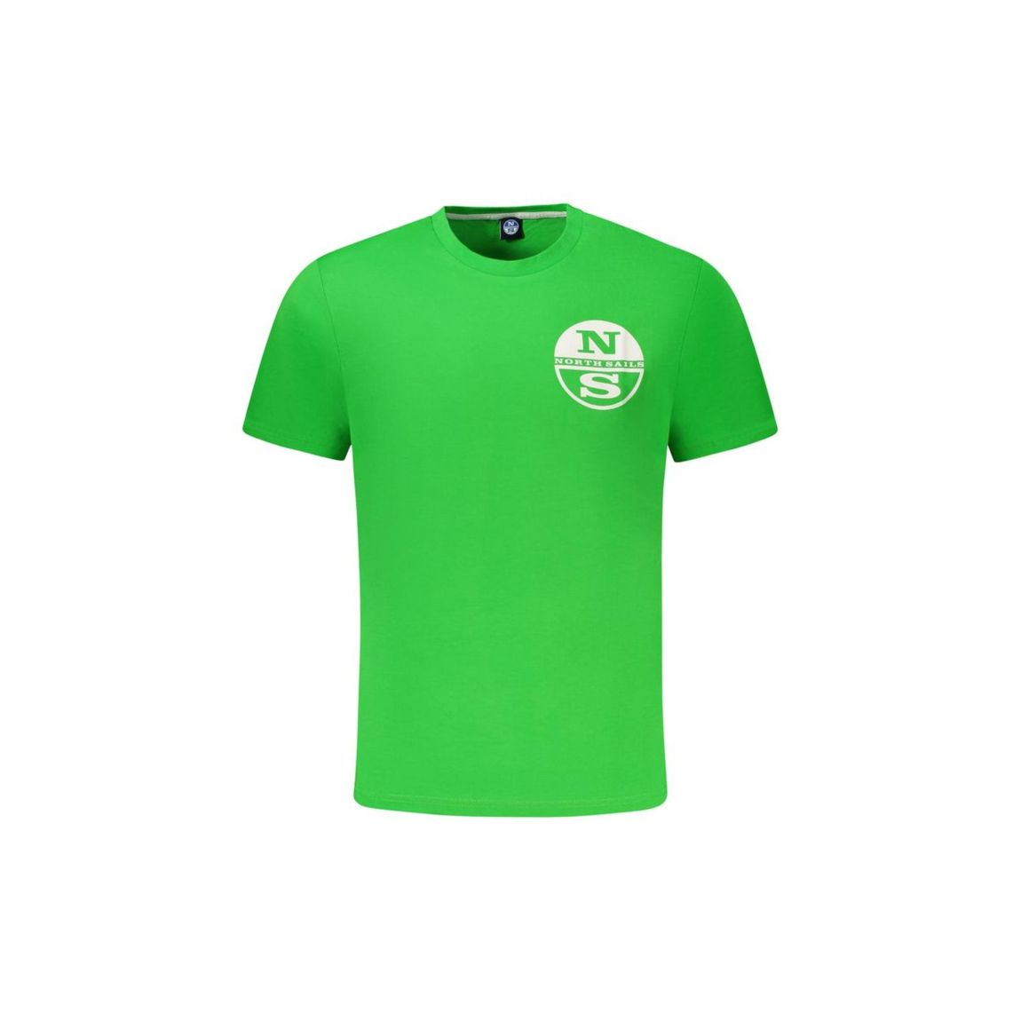 Crew Neck Short Sleeve Tee NS Circle Logo - Green T-Shirts main product photo