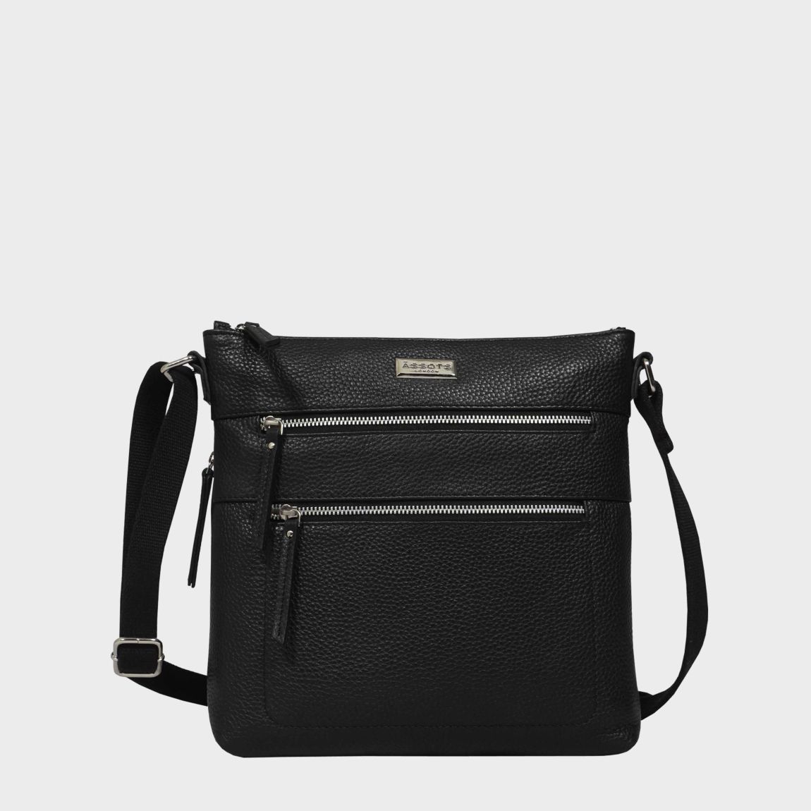 'CORI' Pebble Grain Soft Real Leather Crossbody Bag main product photo