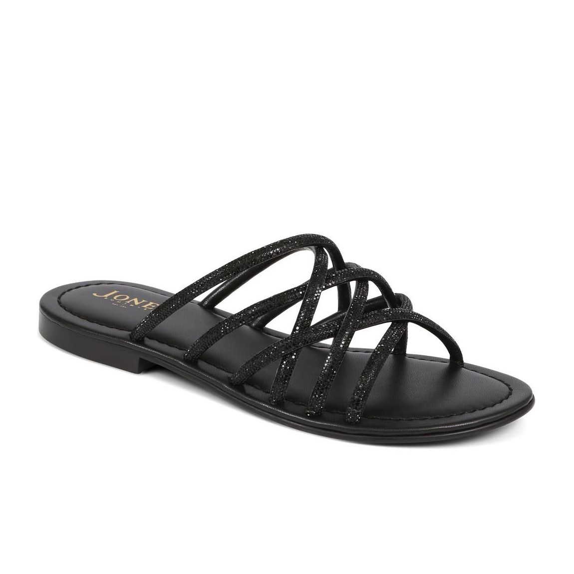 Hira Jewelled Leather Sandals main product photo