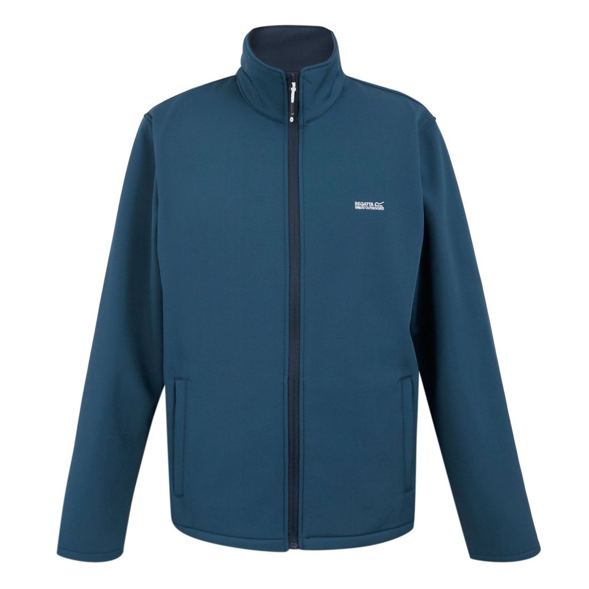 Mens Cera V Wind Resistant Soft Shell Jacket Moonlight Denim main product photo