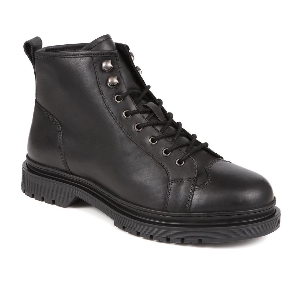 Denzel Leather Lace Up Boots main product photo