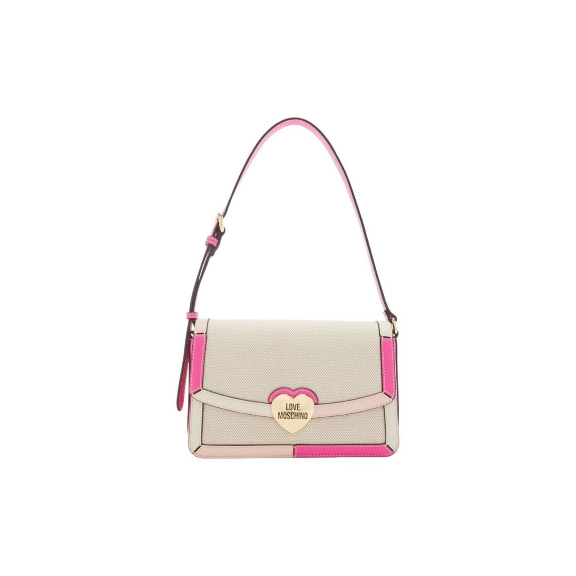 Heart Logo Crossbody Bag Wo - Brown Shoulder Bags main product photo
