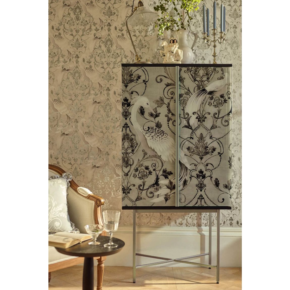 Tregaron 2 Door Cocktail Cabinet main product photo
