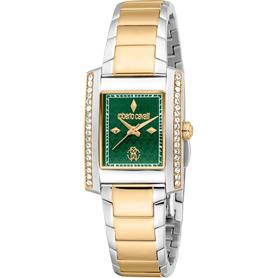 Green Dial TwoTone Bracelet Watch Wo - Yellow Watches main product photo