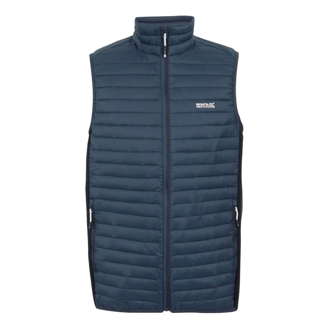 Mens Andreson Hybrid Padded Jacket Moonlight Denim/Navy main product photo