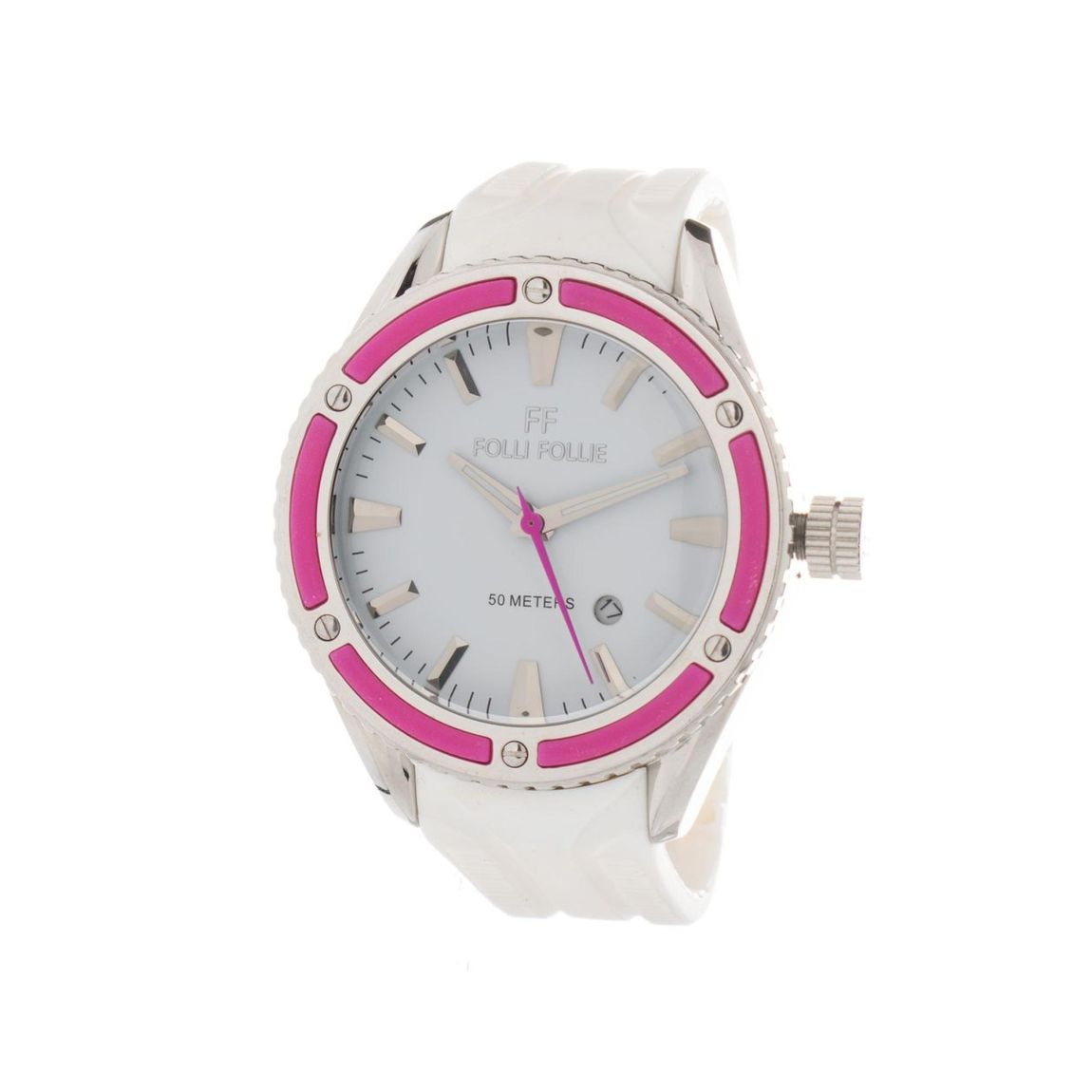 White Silicone Strap Watch WF16R021SSWH Wo Watches main product photo