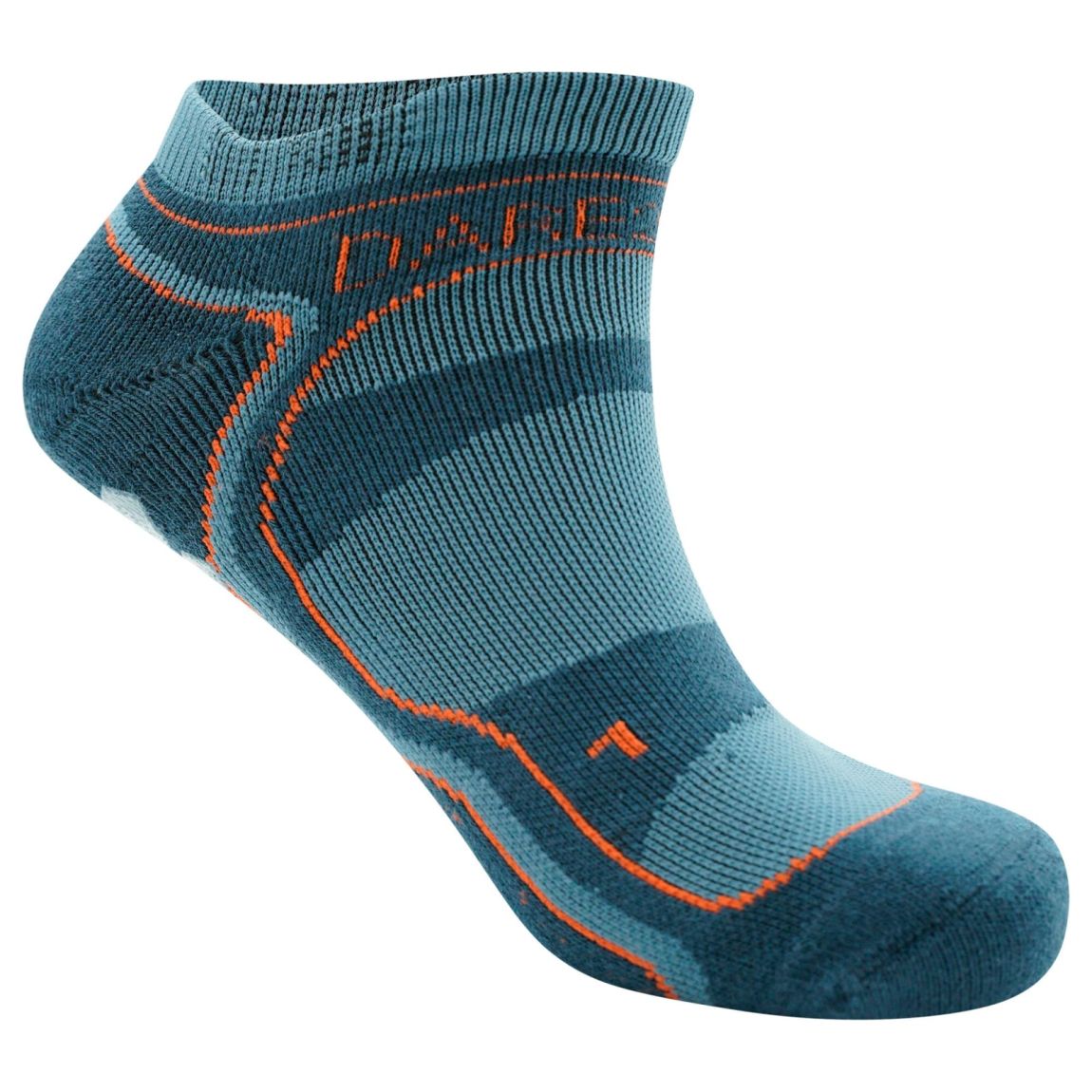 Ankle Socks Hex Athleisure Polyester Orion Grey/Burnt Salmon main product photo