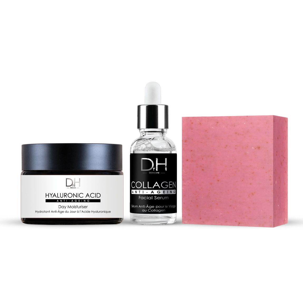 Dr H Collagen + Hyaluronic Acid Anti-Ageing Skincare Gift Set main product photo