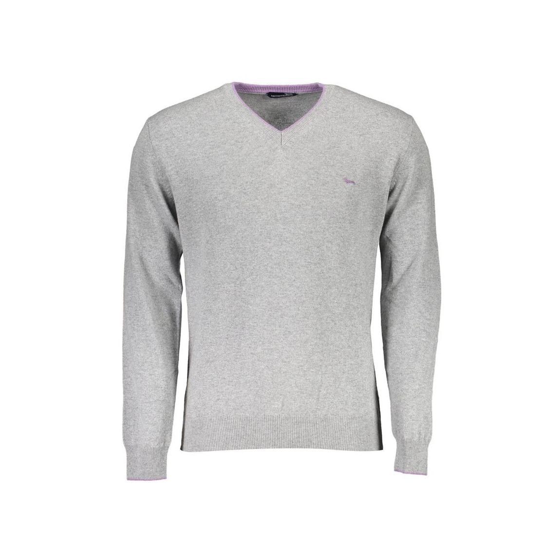 VNeck Knitwear HA14206 - Gray Sweaters main product photo