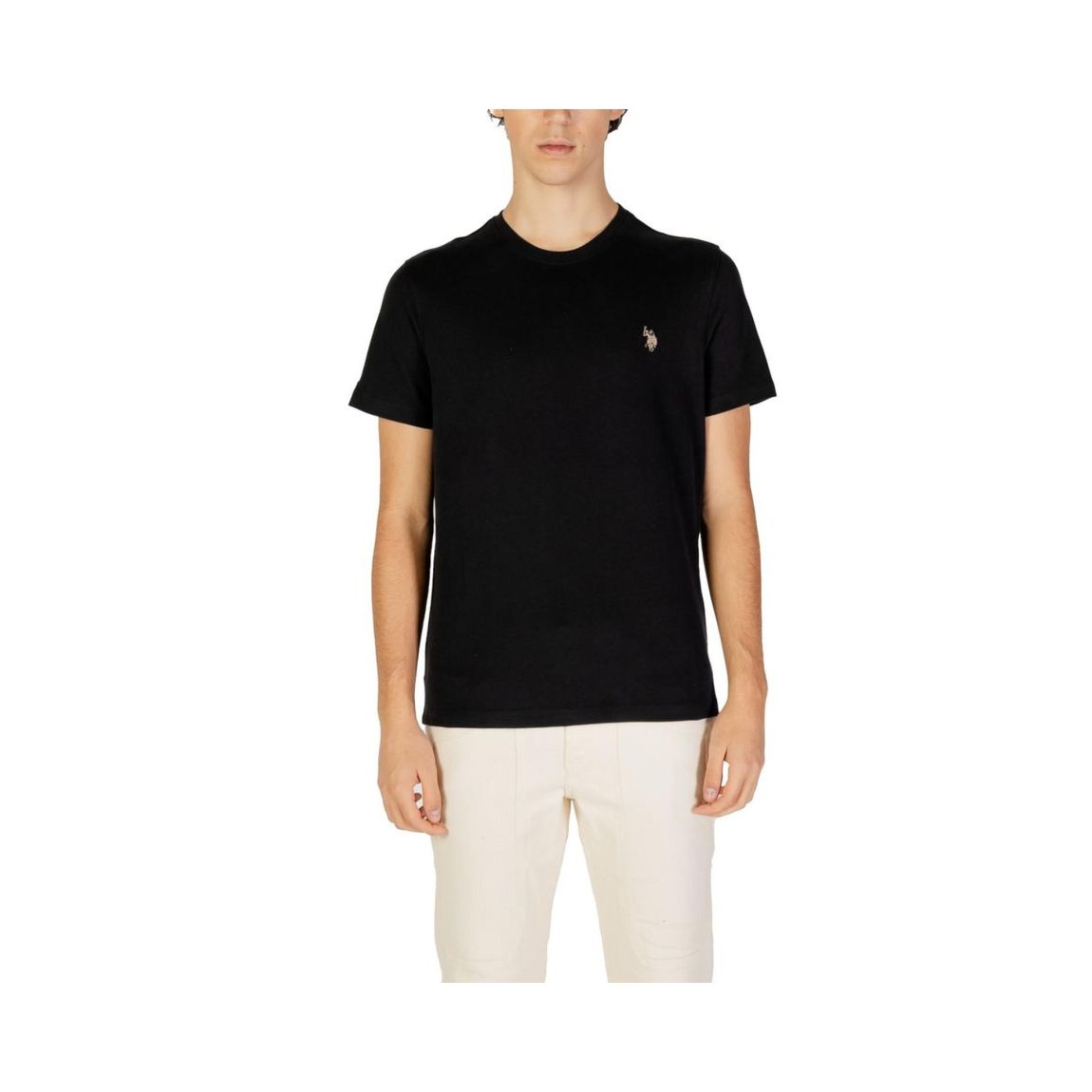 Crew Neck TShirt Classic Fit - Black T-Shirts main product photo