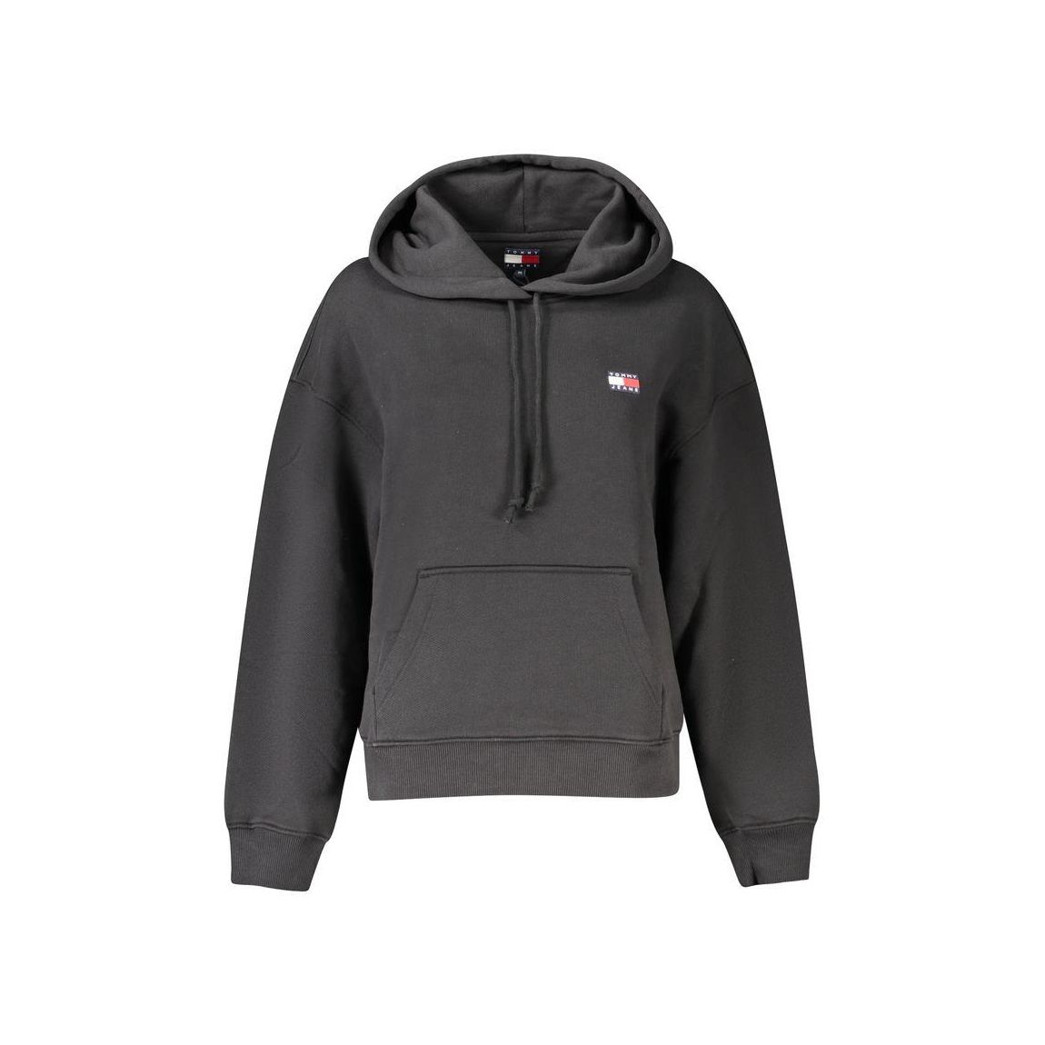 Oversized Hoodie Relaxed Fit Wo - Black Sweaters main product photo