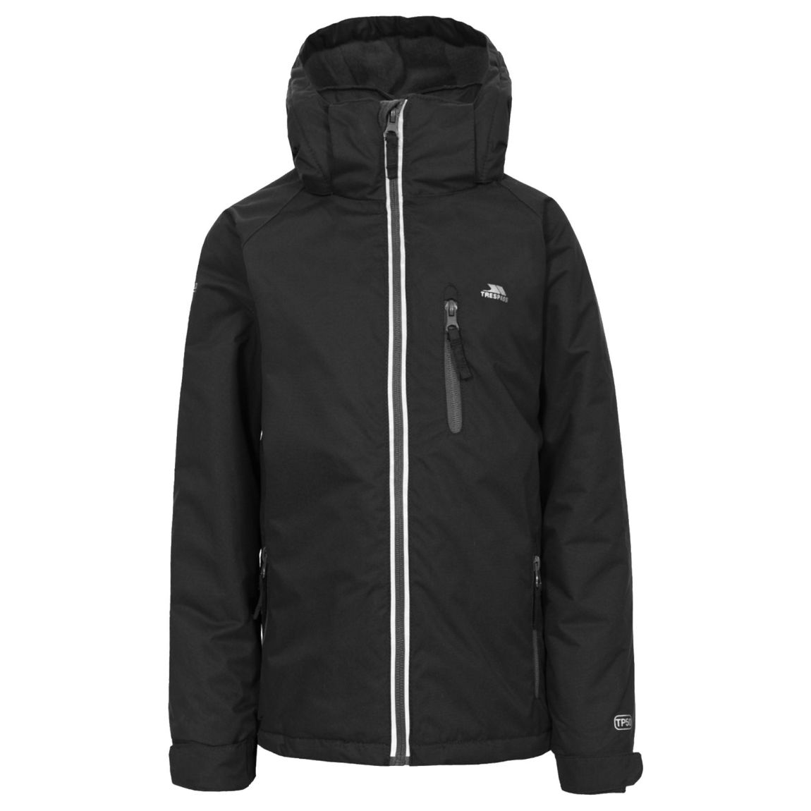 Childrens/Kids Cornell II Waterproof Jacket Black main product photo