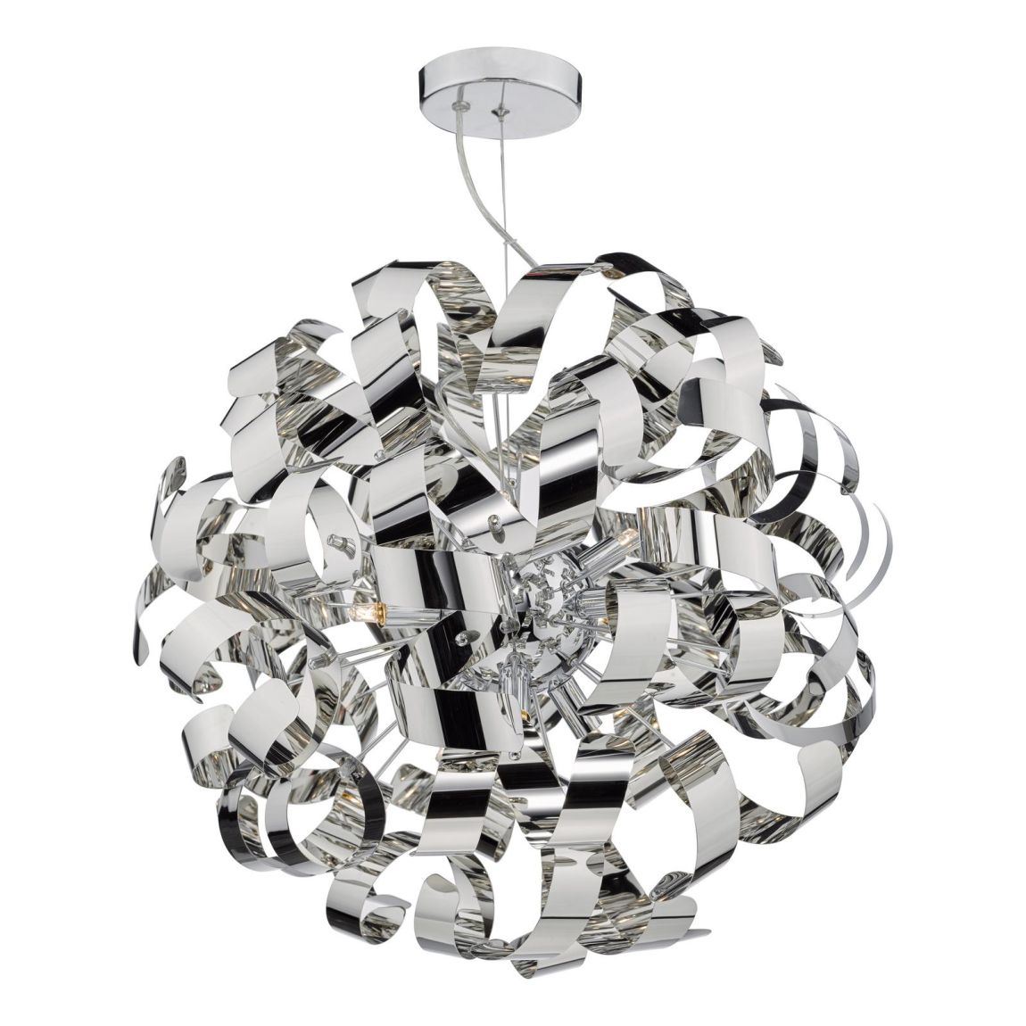 RAWLEY 9LT PEND POLISHED CHROME main product photo