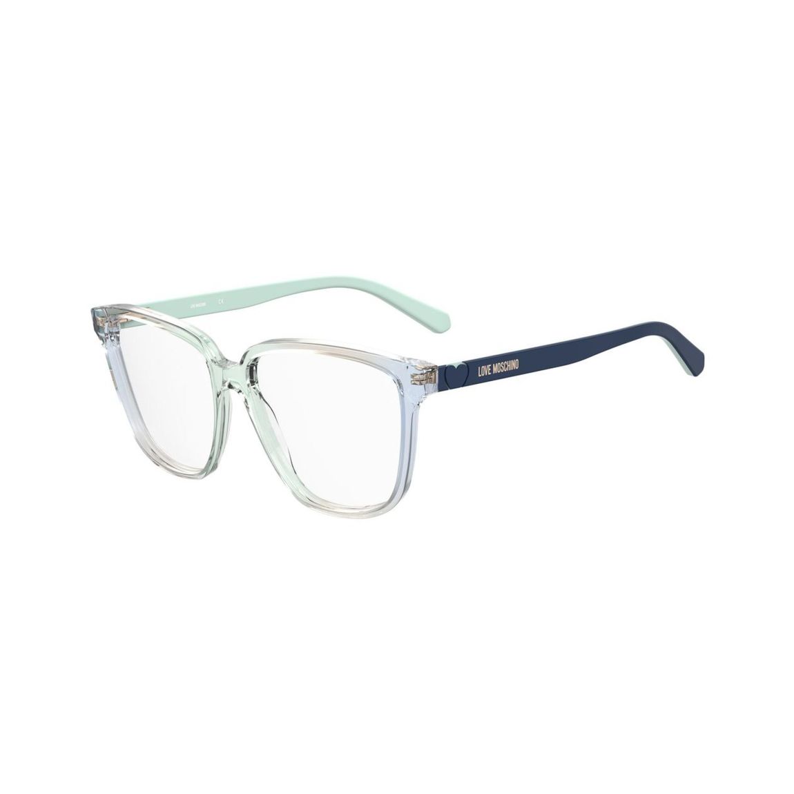 Love Moschino Optical Frames Heart Detail Wo - Blue main product photo