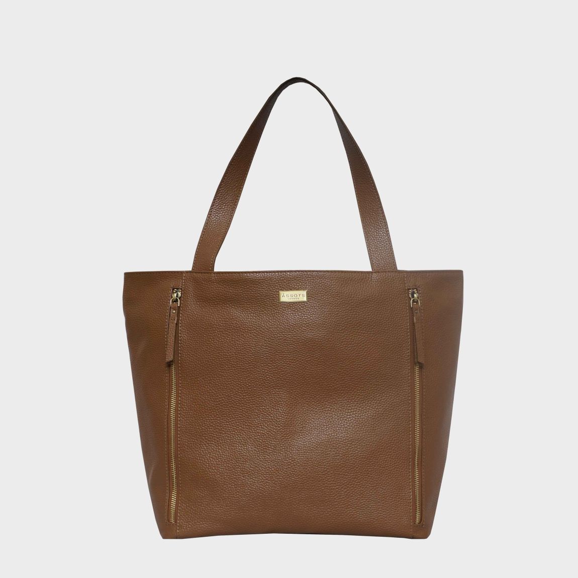 CORDER' Pebble Grain Real Leather Oversized Tote Bag main product photo