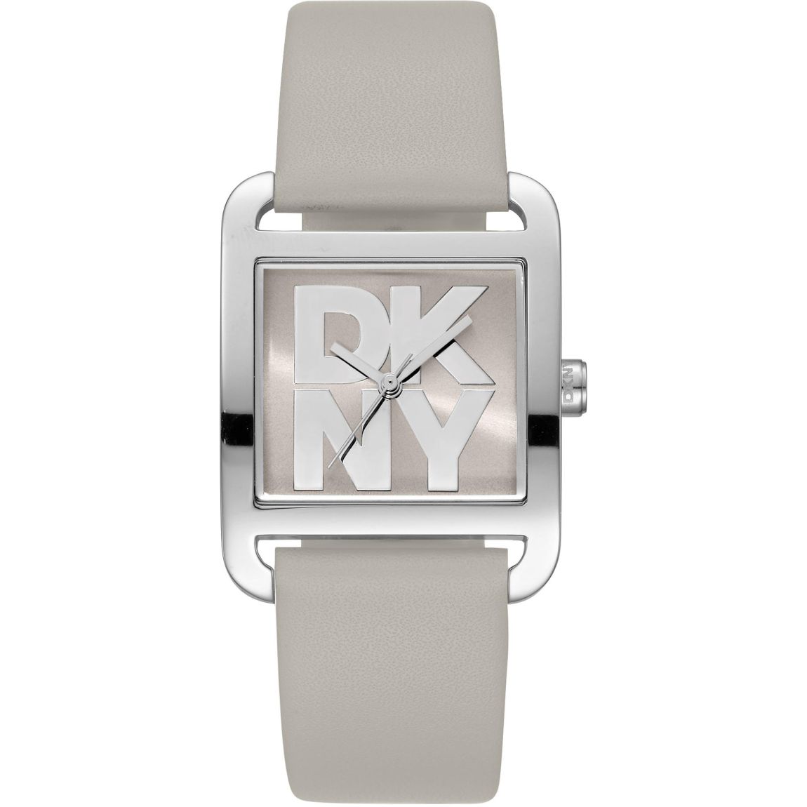 NY2477 Square Leather Watch Wo - Grey Watches main product photo