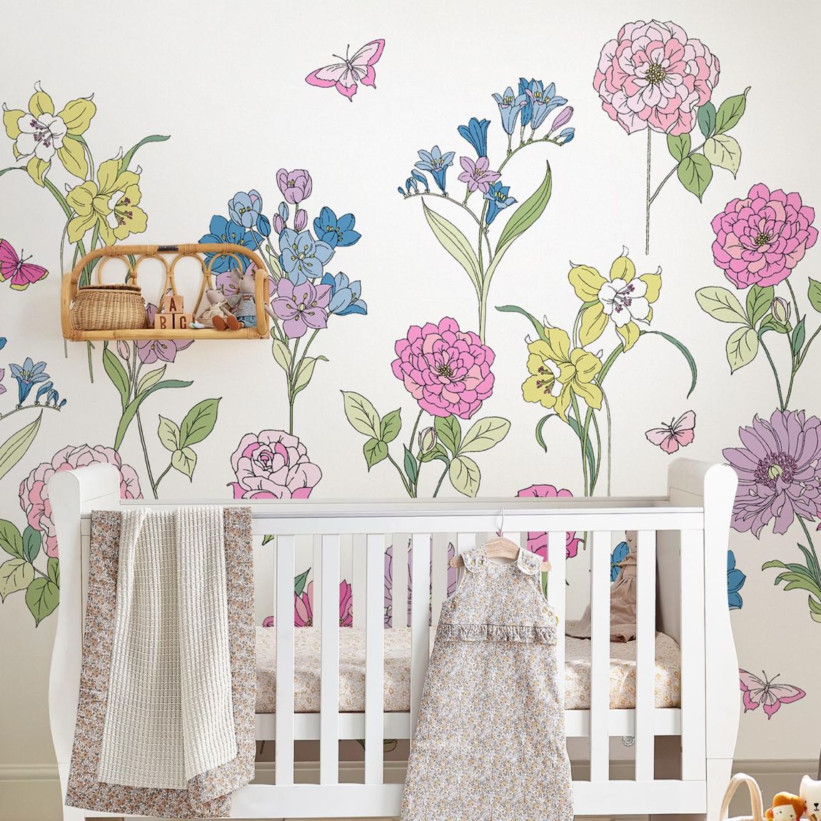 Laura Ashley Gilly Fixed Size Wall Mural main product photo