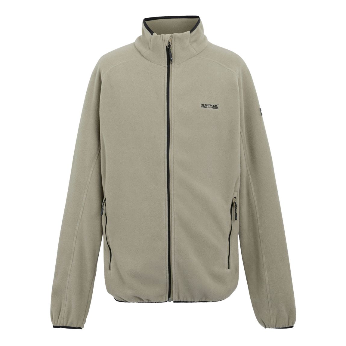 Mens Hadfield Full Zip Fleece Jacket Golden Sand main product photo