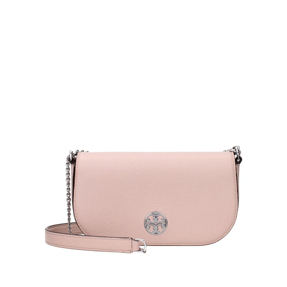 Leather Crossbody Bag with Front Logo and Magnetic Closure Wo - main product photo