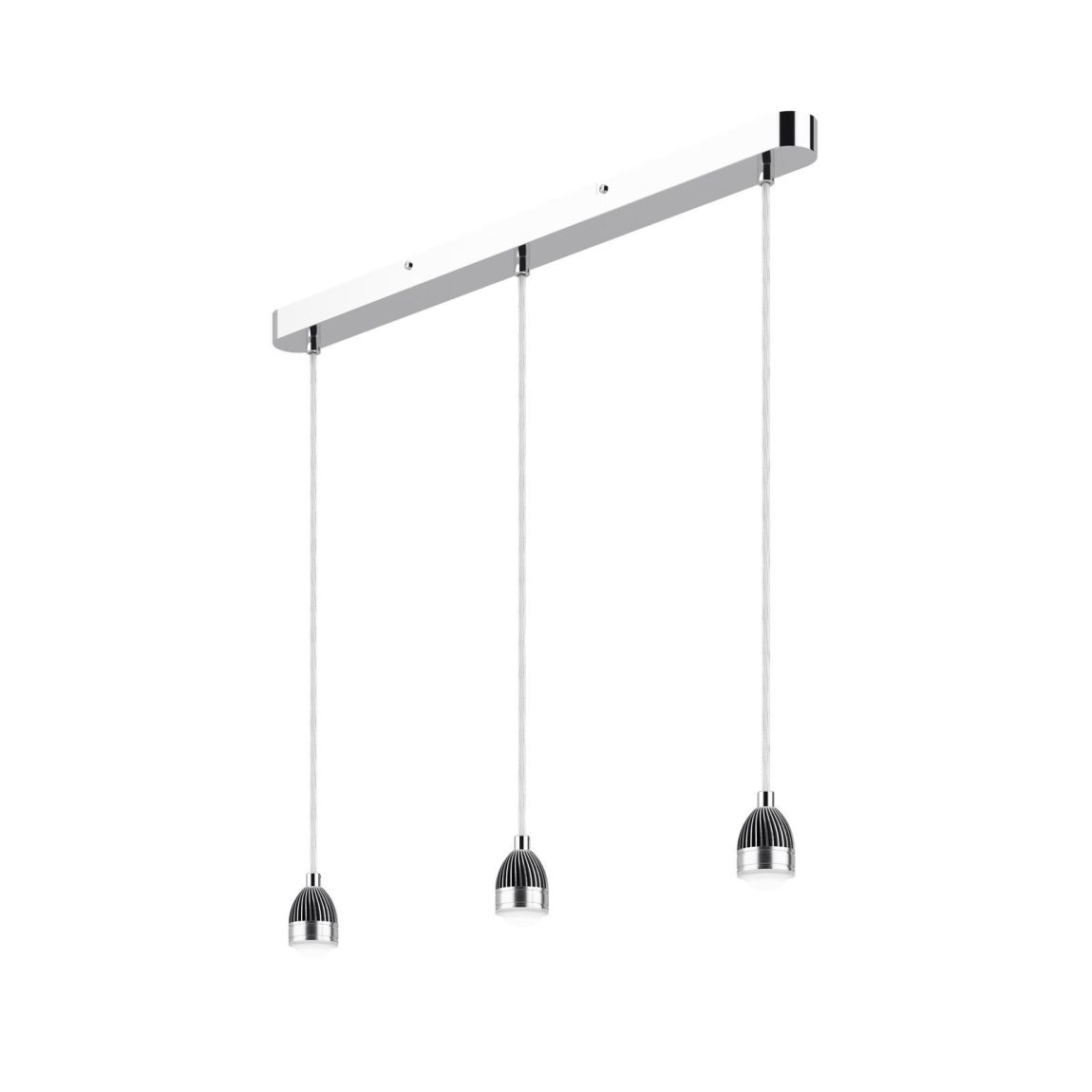 3 Light Bar Modular Suspension Polished Chrome LED main product photo