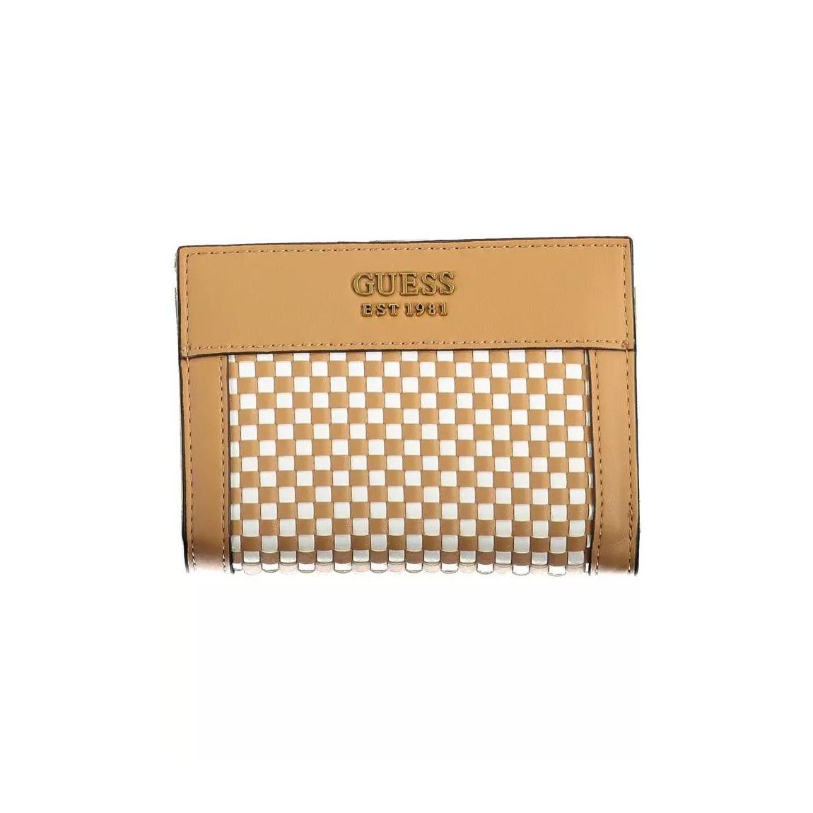 Checkered Wallet GU14437 Wo - Brown main product photo