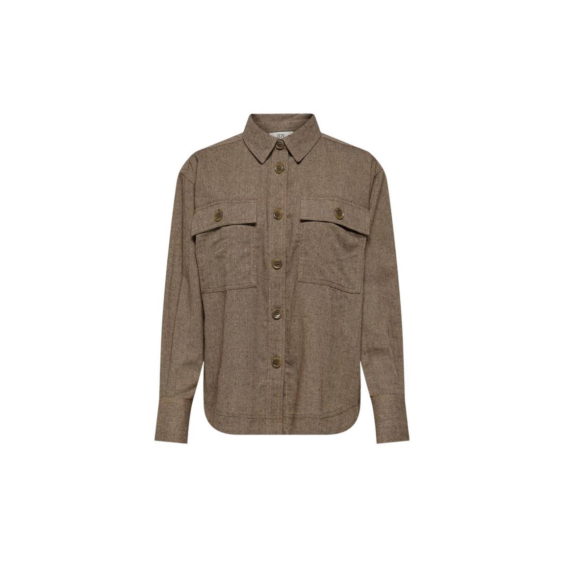 Woven Shirt Relaxed Fit Wo - Beige main product photo